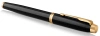 Ручка перьев. Parker IM Core F321 (CW1931645) Black GT F сталь нержавеющая подар.кор.