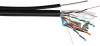 Кабель информ. Lanmaster (TWT-5EFTP-UNV-TR) кат.5E FTP 4X2X24AWG PE внеш. 305м черный