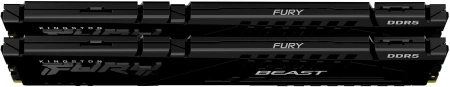 Память DDR5 2x8Gb 6000MHz Kingston KF560C36BBEK2-16 Fury Beast RTL Gaming PC5-48000 CL36 DIMM 288-pin 1.35В с радиатором Ret