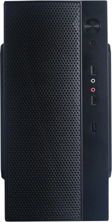Корпус Accord Entry ACC-242B черный без БП mATX 1x80mm 2xUSB2.0 audio