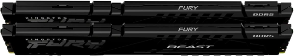 Память DDR5 2x8Gb 6000MHz Kingston KF560C36BBEK2-16 Fury Beast RTL Gaming PC5-48000 CL36 DIMM 288-pin 1.35В с радиатором Ret