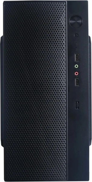 Корпус Accord Entry ACC-242B черный без БП mATX 1x80mm 2xUSB2.0 audio