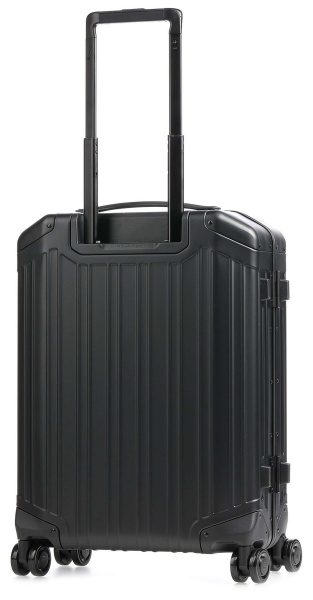 Чемодан Piquadro ALU (BV4425ALUS/N) 40x55x20см 37л. 4.590кг. алюминий/кожа черный