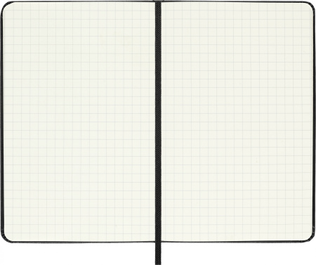 Блокнот Moleskine CLASSIC MM712 Pocket 90x140мм 192стр. клетка твердая обложка черный