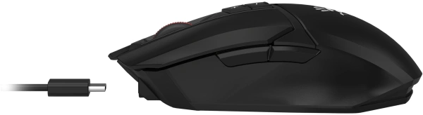 Мышь A4Tech Bloody R36 Ultra черный оптическая (12000dpi) беспроводная USB (7but)