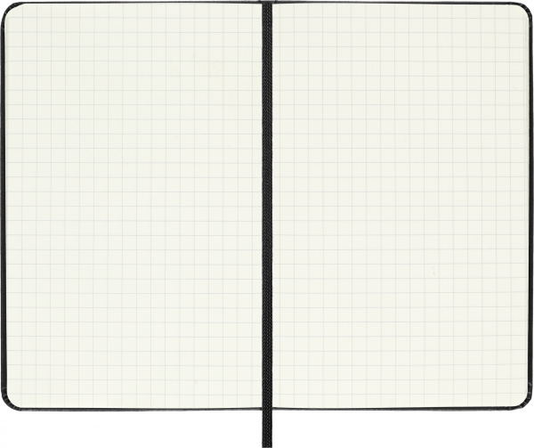 Блокнот Moleskine CLASSIC MM712 Pocket 90x140мм 192стр. клетка твердая обложка черный