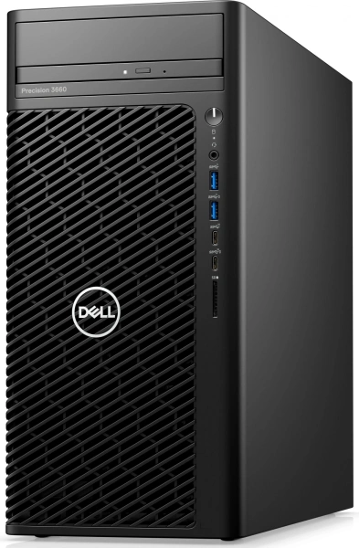 ПК Dell Precision 3660 MT i7 13700 (2.1) 32Gb SSD512Gb UHDG 770/DVDRW CR Windows 11 Professional GbitEth 300W мышь клавиатура черный (3660-7351)