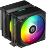 Устройство охлаждения(кулер) ID-Cooling Frozn A620 Pro Se ARGB Soc-AM5/AM4/1200/1700/1851 черный 4-pin 15-27.2dB Al+Cu 260W 1020gr Ret (FROZN A620 PRO SE ARGB)