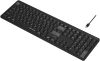 Клавиатура A4Tech Fstyler FBX55C черный USB беспроводная BT/Radio slim Multimedia (FBX55C)