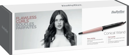 Щипцы Babyliss C454E 36Вт черный макс.темп.:210С покрытие:кварц-керамическое