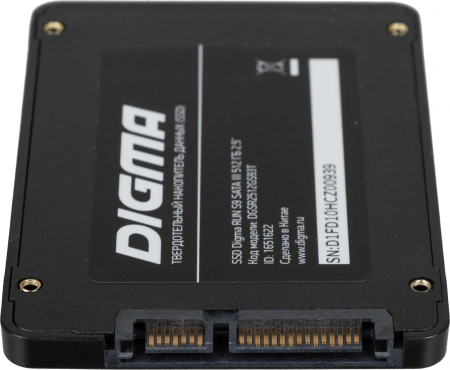 Накопитель SSD Digma SATA III 512Gb DGSR2512GS93T Run S9 2.5"
