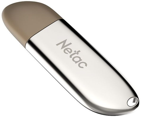 Флеш Диск Netac 128Gb U352 NT03U352N-128G-30PN USB3.0 серебристый