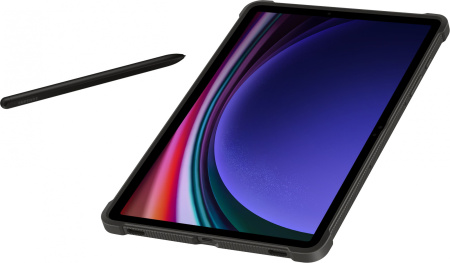 Чехол-крышка Samsung для Samsung Galaxy Tab S9 Outdoor Cover поликарбонат/полиуретан титан (EF-RX710