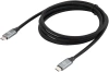 Кабель Digma D-Type-C-USB3.2-2m D-TYPE-C-USB3.2-100W-4K-2M 2м черный
