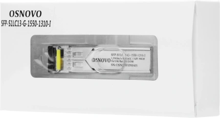Модуль Osnovo SFP-S1LC13-G-1550-1310-I