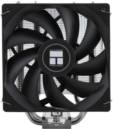 Устройство охлаждения(кулер) Thermalright Assassin X 120 v2 Soc-AM5/AM4/1200/1700/1851 черный 4-pin 25.6dB Al+Cu 700gr Ret (AX120-V2)