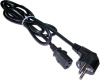 Шнур питания Lanmaster LAN-PP13/SHA-1.0-BK (упак.:1шт) 1м черный
