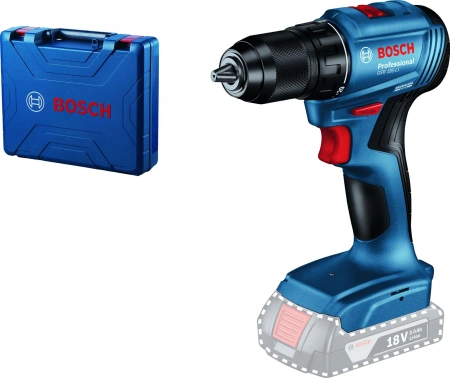 Дрель-шуруповерт Bosch GSR 185-LI аккум. патрон:быстрозажимной (кейс в комплекте) (06019K3003)