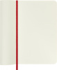 Блокнот Moleskine CLASSIC SOFT QP613F2 Pocket 90x140мм 192стр. нелинованный мягкая обложка красный