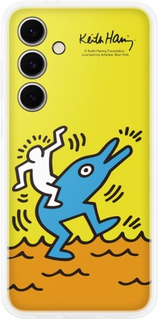 Чехол (клип-кейс) Samsung для Samsung Galaxy S24 FE Flipsuit Case S24FE желтый/прозрачный (EF-MS721CYEGRU)