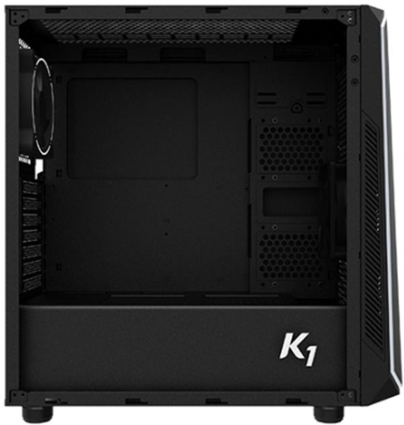 Корпус Zalman K1 Rev.B черный без БП ATX 6x120mm 5x140mm 2xUSB2.0 2xUSB3.0 audio bott PSU