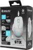 Мышь Defender Stix GM-009 белый оптическая 3200dpi беспров. USB-C 6but (52009)