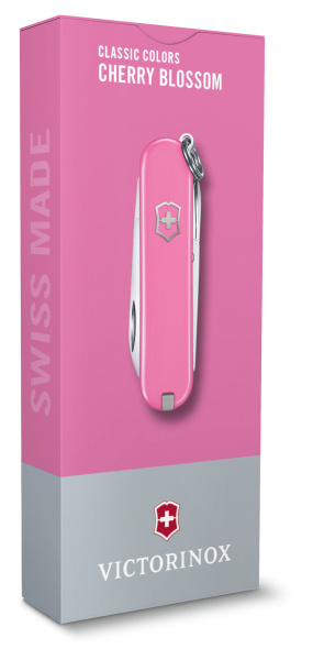 Нож перочинный Victorinox Classic Cherry Blossom (0.6223.51G) 58мм 7функц. карт.коробка