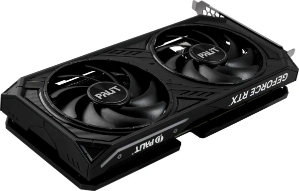 Видеокарта Palit PCI-E 4.0 RTX4060TI DUAL NVIDIA GeForce RTX 4060TI 8Gb 128bit GDDR6 2310/18000 HDMIx1 DPx3 HDCP Ret