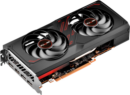 Видеокарта Sapphire PCI-E 4.0 11324-01-20G PULSE RX 7600 GAMING AMD RX7600 8Gb 128bit GDDR6 2355/175