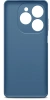 Чехол (клип-кейс) BoraSCO для Tecno Spark 20/20C/Go 2024/Pop 8 Microfiber Case синий (72677)