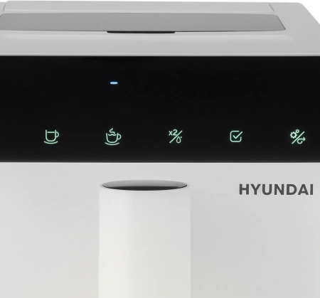 Кофемашина Hyundai HAM-4400 1350Вт белый/черный