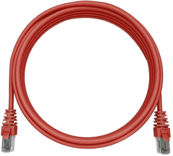 Патч-корд NTSS NTSS-PC-UTP-RJ45-5e-0.15-LSZH-RD (NTSS-PC-UTP-RJ45-5E-0.15-LSZH) UTP RJ-45 вил.-вилка