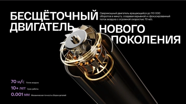 Фен Itel IHD-73 1300Вт серый