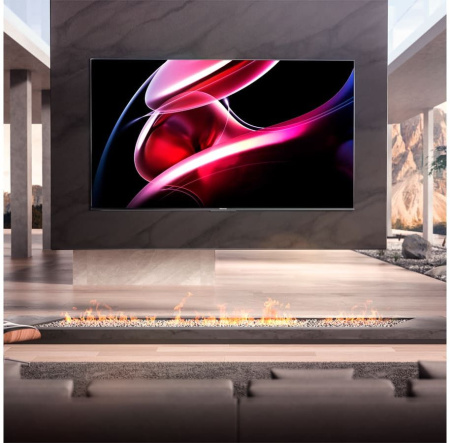 Телевизор LED Hisense 85" 85UXKQ Smart т.серый/4K Ultra HD/DVB-T/120Hz/DVB-T2/DVB-C/DVB-S/DVB-S2/USB