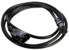 Шнур питания NTSS (NTSS-PC13141) C13-С14 проводник.:3x0.75мм2 1м 220В 10А черный