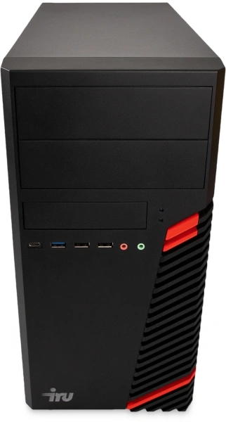 ПК IRU Опал 515 MT i5 10400 (2.9) 8Gb SSD256Gb UHDG 630 Free DOS GbitEth 500W мышь клавиатура черный (2056744)