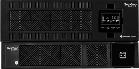Источник бесперебойного питания Systeme Electriс SRV SRVSE10KRTXLI5U 9000Вт 10000ВА черный