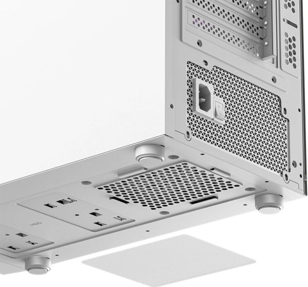 Корпус PcCooler C3B310 WH белый без БП ATX 2xUSB3.0 audio bott PSU