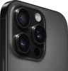 Смартфон Apple A3292 iPhone 16 Pro 128Gb черный титан моноблок 3G 4G 1Sim 6.3" 1206x2622 iOS 18 48Mpix 802.11 a/b/g/n/ac/ax/be NFC GPS Protect