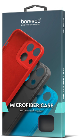 Чехол (клип-кейс) BoraSCO для Samsung Galaxy S24+ Microfiber Case лавандовый (72950)