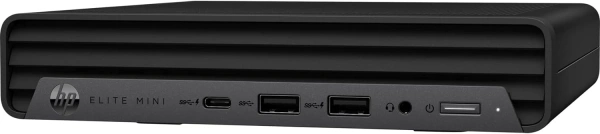Неттоп HP Elite 800 G9 Mini i7 14700T (0.9) 16Gb SSD512Gb Windows 11 Professional 64 GbitEth WiFi BT 35W kbNORUS мышь клавиатура черный (49W0ES)