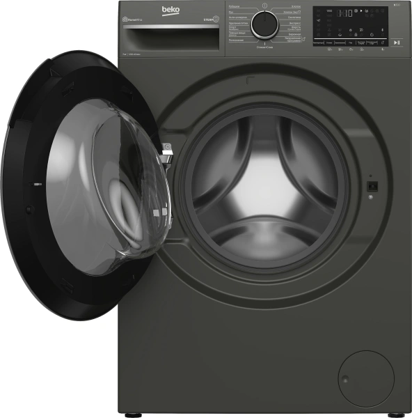 Стиральная машина Beko Beyond B3WFR572AB класс: A загр.фронтальная макс.:7кг антрацит