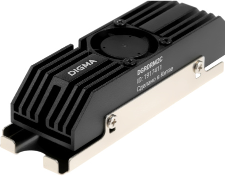Радиатор для SSD Digma DGRDRM2C 20дБ металл Ret