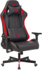 Кресло игровое A4Tech Bloody GC-990 черный/красный эко.кожа крестов. металл