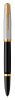 Ручка перьев. Parker 51 Premium (CW2169030) Black St.Steel GT F сталь нержавеющая подар.кор.