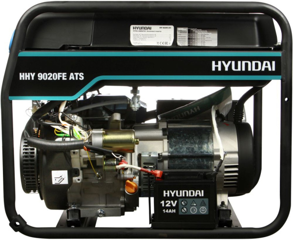 Генератор Hyundai HHY 9020FE ATS 6.5кВт