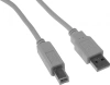 Кабель Ningbo USB2.0-AM/BM-3M-MG USB A(m) USB B(m) 3м феррит.кольца серый