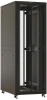 Шкаф коммутационный Hyperline (TTBR-4781-DD-RAL9004) напольный 47U 800x1000мм пер.дв.перфор. задн.дв