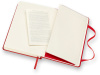 Блокнот Moleskine CLASSIC MM710R Pocket 90x140мм 192стр. линейка твердая обложка красный