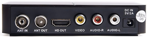 Ресивер DVB-T2 Сигнал Эфир HD-222 черный